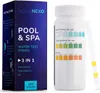 Aquanexo Pool Teststreifen 3-in-1 pH und Chlor Wassertester Produktbild-Vorschau 1