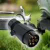 Wiltec 7-poliger Stecker Typ N, robuster Anhängerstecker, Produktbild-Vorschau 8