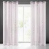 EUROFIRANY | Vorhang - Gardine -140 x 250 cm - hellrosa mit Produktbild-Vorschau 6