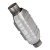 A silver catalytic converter is shown against a white background. Podgląd zdjęcia produktu