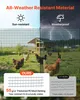 VEVOR Begrenzungszaun 20x1,2 m, Weidezaun aus PE, Mobiler Produktbild-Vorschau 3