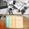 60 Stück Dokumententasche A5 Transparent Dokumentenmappe A5 Produktbild-Vorschau 4