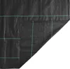 vidaXL Non-tissé contre les mauvaises herbes noir 4x25 m PP Voir les images du produit 6