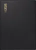A black planner with gold text on the cover. Voir les images du produit