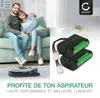 CELLONIC 2x Batterie pour Aspirateur Compatible avec Voir les images du produit 7