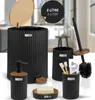 Freehome OKY-450-3-S badkameraccessoireset, 5-delig, zwart Productafbeelding-voorbeeld 4