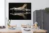 MuchoWow® Poster Leopard - Wasser - Wald 160x120 cm - Foto Produktbild-Vorschau 3
