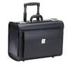 Dermata Business Pilotenkoffer auf Rollen schwarz Trolley Produktbild-Vorschau 4
