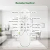 Wentylator sufitowy z oświetleniem LED i pilotem, średnica Podgląd zdjęcia produktu 10