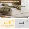 Letto imbottito idraulico Flieks 180x200 cm con Anteprima dell’immagine prodotto 5