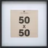 Fotorahmen axel 50x50cm schwarz  - Atmosphera créateur Voir les images du produit 1