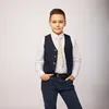 Kinder Krawatte für Jungen - Eleganter matter Look TKM Produktbild-Vorschau 4