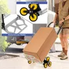 COSTWAY 2-in-1 Treppensackkarre mit Leiter & Gummirädern, Produktbild-Vorschau 6