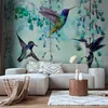 Selbstklebende Folie Fototapete - Flying Hummingbirds Produktbild-Vorschau 1