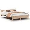 vidaXL Massivholzbett ohne Matratze 140x200 cm Kiefernholz Produktbild-Vorschau 1