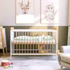 Baby-Delux Babybett Ella 60x120 cm Massivholz Kiefer weiß Produktbild-Vorschau 2