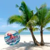Kraken Aquarell Magnet rund rund Produktbild-Vorschau 3