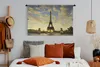 MuchoWow® Wandteppich Wandbehang Der Eiffelturm mit einem Produktbild-Vorschau 4