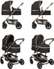 Kikkaboo Kombikinderwagen Amaia 3in1 i-Size Babyschale Produktbild-Vorschau 3