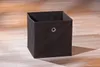 Boîte de rangement cube 32 cm - Winny - Noir Voir les images du produit 3