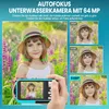 16X Digitalkamera, 4K Unterwasserkamera, 64MP Autofokus Produktbild-Vorschau 3