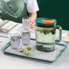 2 Liter Glaskaraffe Wasserkaraffe Karaffe Glas Wasserkrug Produktbild-Vorschau 4