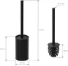 A diagram showing the dimensions of a toilet brush set. Podgląd zdjęcia produktu