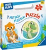 The image shows the packaging of a children's puzzle game. Produktbild-Vorschau