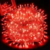 A close-up view of a large bundle of red LED string lights. Náhľad obrázku produktu