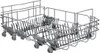 BSH Geschirrkorb unten 45cm Silber Klappstachelreihen 8 Produktbild-Vorschau 2