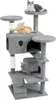 UISEBRT Gris clair Arbre à chat 130 cm - Arbre à chat Voir les images du produit 1