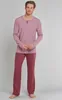 Schiesser Herren Schlafanzug lang anthrazit 62  ST Produktbild-Vorschau 6