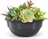 Plastard Blumenschale Anthrazit Ø 40 cm Pflanzschale Schale Produktbild-Vorschau 2