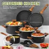 Topfset 15tlg Induktions Töpfe Set mit Produktbild-Vorschau 7