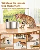 Katzenbrunnen, 3.2L Edelstahl Trinkbrunnen für Katze Produktbild-Vorschau 4