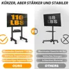 5Rcom Mobiler TV-Ständer für 32-70 Zoll Flachbildschirme, Produktbild-Vorschau 3