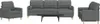 VidaXL 3278312, Szary, Pianka, Metal, Poliester, 2,26 m, 77 Podgląd zdjęcia produktu 2