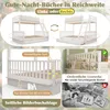 STILVORA Kinderstapelbed 90x200/140x200 cm met wolkenhek, Productafbeelding-voorbeeld 8
