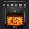 Silikonform Backpapier für Heißluftfritteuse-Zubehör Rund Produktbild-Vorschau 5