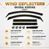 4-delige set windschermen voor de SKODA KODIAQ – vanaf 2024 Productafbeelding-voorbeeld 4