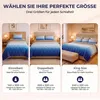 Sleep Comfy Sommerbettdecke 135x200 cm Blau mit Kissenbezug Produktbild-Vorschau 7