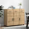 vidaXL Komoda FLORIN, 88,5 x 30,5 x 73 cm, Imitácia dreva Náhľad obrázku produktu 4