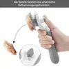 Fellbürste Tierpflege Bürste,Selbstreinigend Fellbürste Produktbild-Vorschau 10