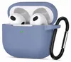 AirPods 4 Silikon Schutzhülle mit Karabiner, Soft Touch Produktbild-Vorschau 1