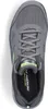 A top-down view of a gray athletic shoe. Anteprima dell’immagine prodotto