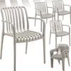 tectake® Gartenstühle Alcudia, wetterfest, stapelbar Produktbild-Vorschau 10