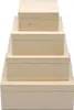 MyBer Holzbox Set 4 Stück, Holzkisten, Schatzboxen Produktbild-Vorschau 1