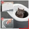 Iris 531227 Katzentoilette Top Entry Cat Litter Box grau Produktbild-Vorschau 5