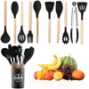 OKWISH 12-teiliges Silikon Küchenutensilien Set mit Produktbild-Vorschau 8