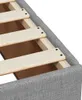 Boxspringbett mit Matratze Hellgrau 140x190 cm Stoff Produktbild-Vorschau 11